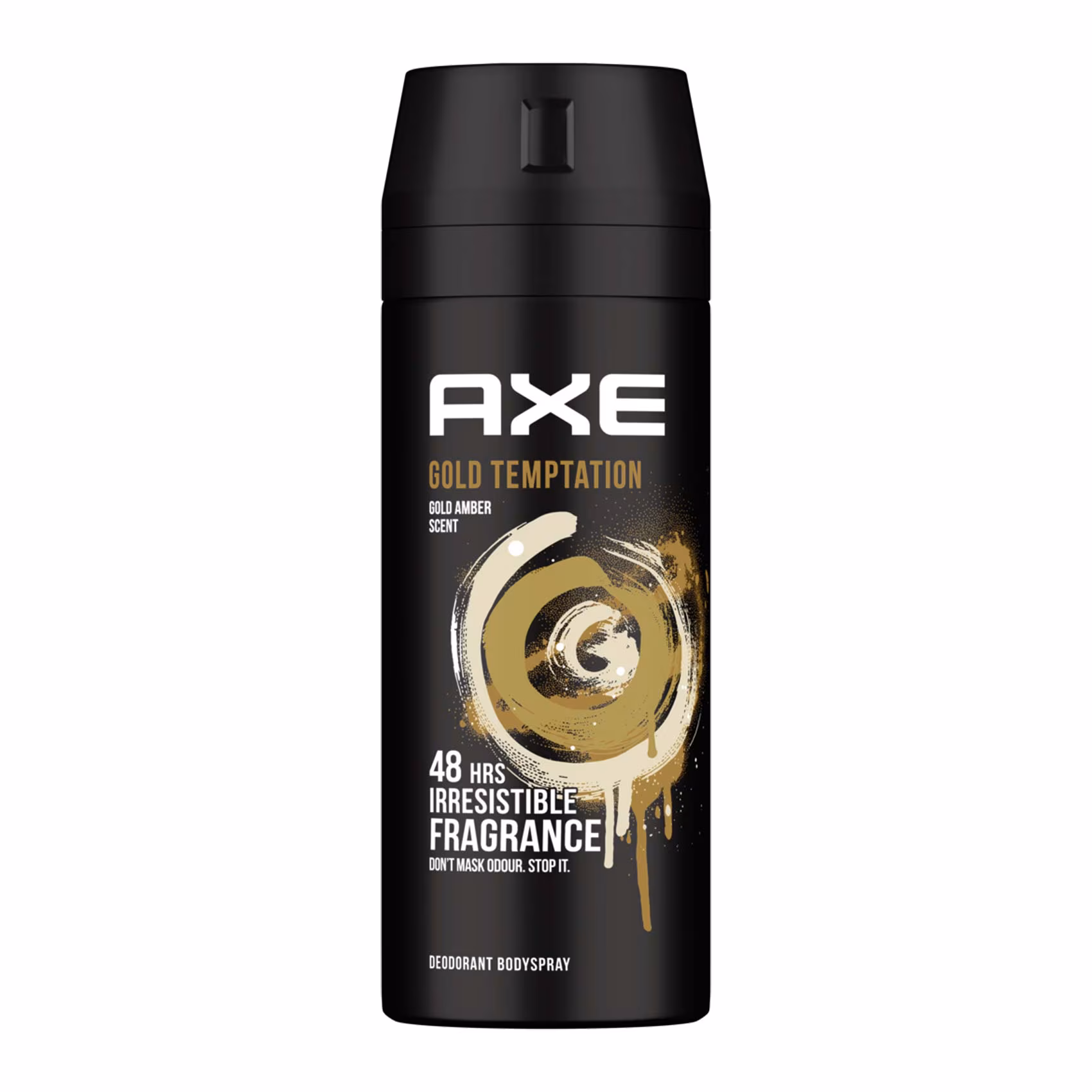 413941_الرئيسي Axe Gold Temptation Deodorant Spray for Men - 150ml - الصورة 1