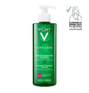 جل منظف الوجه نورماديرم فيتوسوليوشن لحب الشباب مع حمض الساليسيليك 400 مل