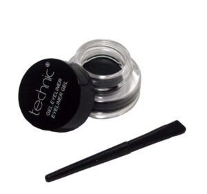 Technic Gel Eyeliner & Brush - Black