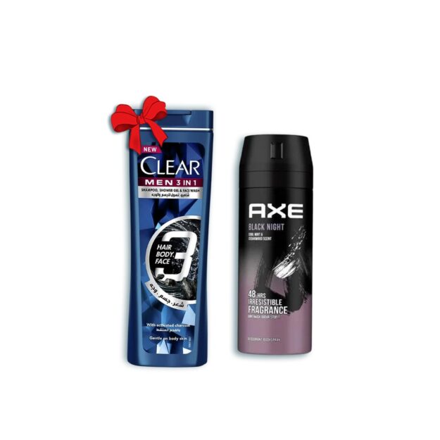 صورة مقتطعة من واتساب بتاريخ 2024-12-08 الساعة 13.35.08.jpeg عرض مزيل العرق بلاك نايت من اكس ، 150 مل مع عبوة كلير 3 في 1 بالفحم - الصورة 1