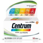 centrum with lutein 100 tablets