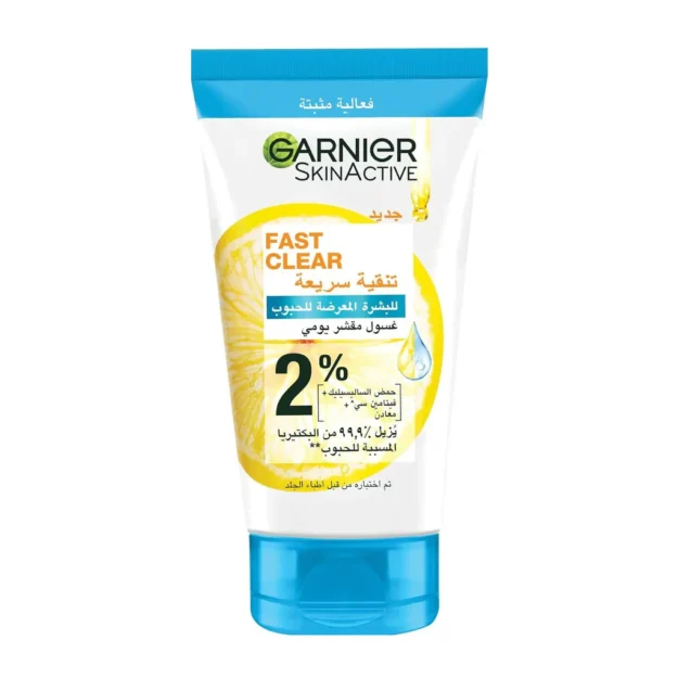 cropped-garnier-skin-active-fast-clear-2.webp Garnier Fast Clear Daily Exfoliating Wash For Acne Prone Skin - الصورة 1