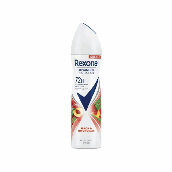 cropped-rexona-peach-and-lemongrass-1.png Rexona Advanced Protection 72 H 150 ML - الصورة 1
