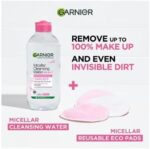 ⁦garnier skinactive micellar cleansing water 400 ml⁩ - الصورة ⁦2⁩