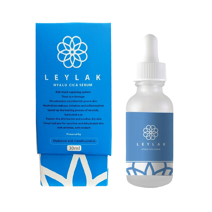 leylak-hyalu-cica-serum-30ml سيروم هيالو سيكا من ليلاك، 30 مل - أبيض، حساس - الصورة 1