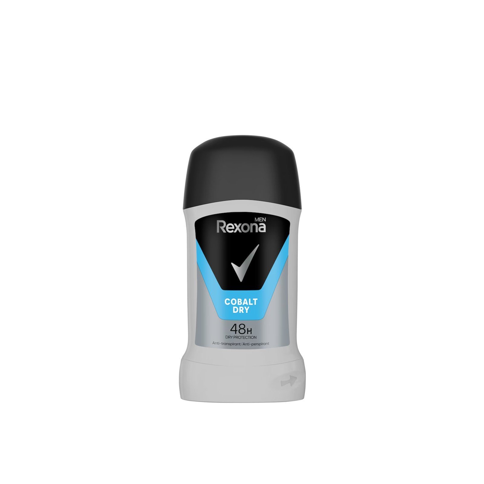 rexona-men-motionsense-cobalt-dry-48h-anti-perspirant-stick-50ml ريكسونا للرجال موشن سينس كوبالت دراي مزيل للعرق يدوم 48 ساعة، 50 مل - الصورة 1