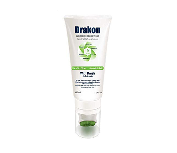 Drakon-facial-cleanser-for-oily-skin-with-brush-1 (1) (3) غسول دراكون البشرة الدهنية المزود بفرشاة 170 جم - Image 1
