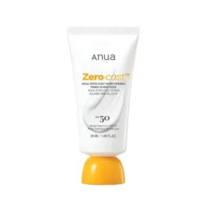 anua zero cast sunscreen